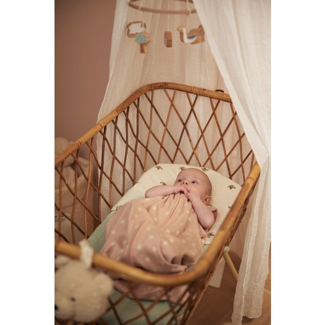 Jollein Veil Boho Lace Vintage Ivory 155 cm