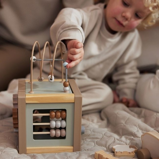 Jollein Activity Cube Wood Farm