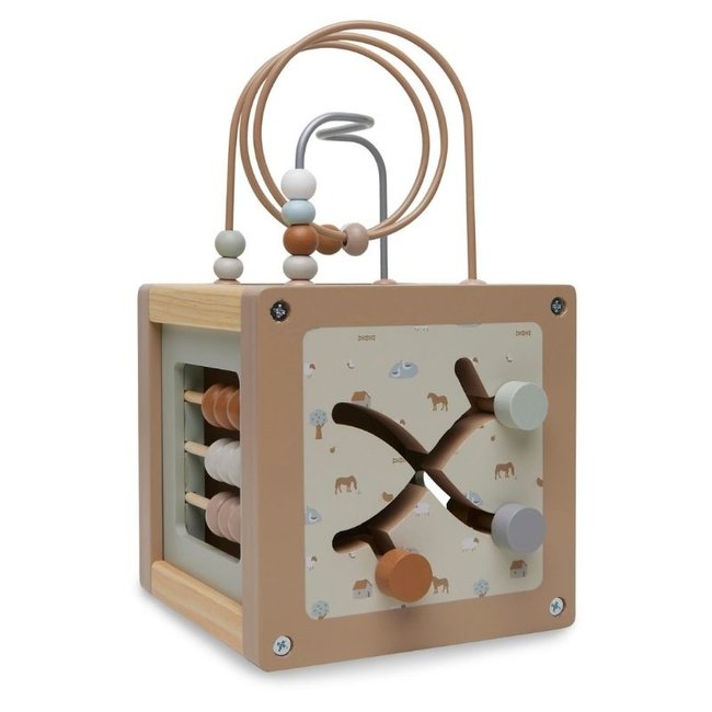 Jollein Activity Cube Wood Farm