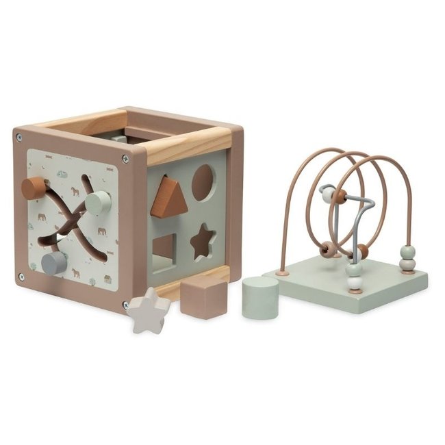 Jollein Activity Cube Wood Farm