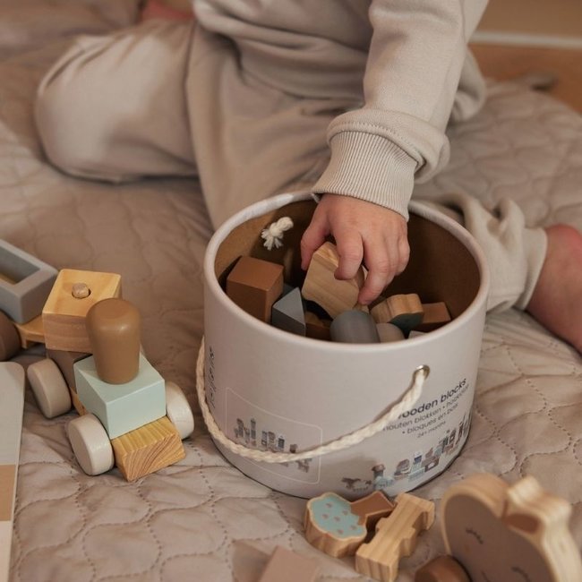 Jollein Wooden Blocks Farm