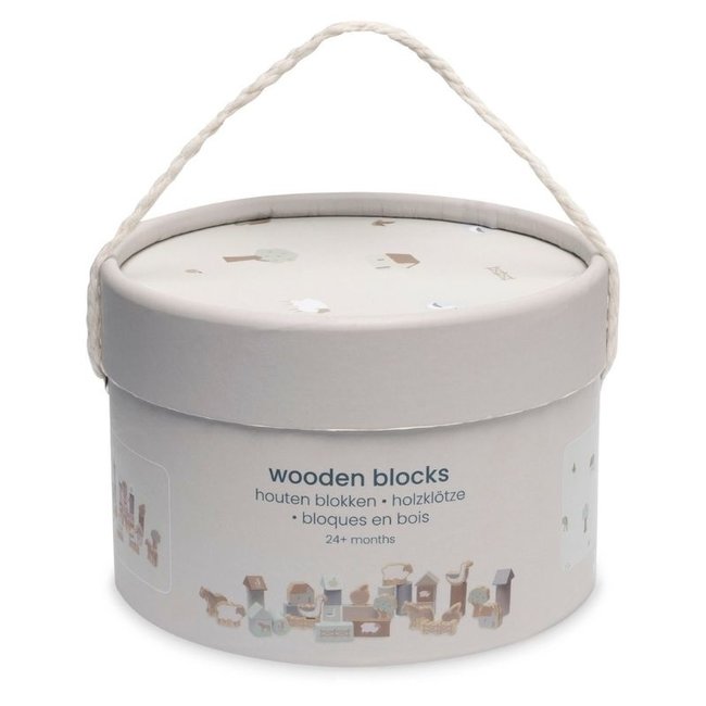 Jollein Wooden Blocks Farm