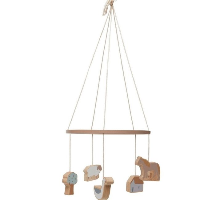 Jollein Babymobiel Farm Hout