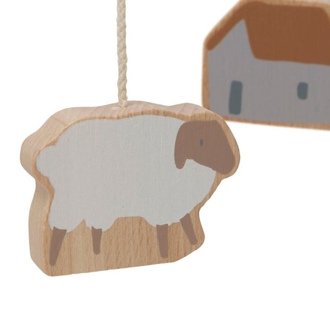 Jollein Babymobiel Farm Hout