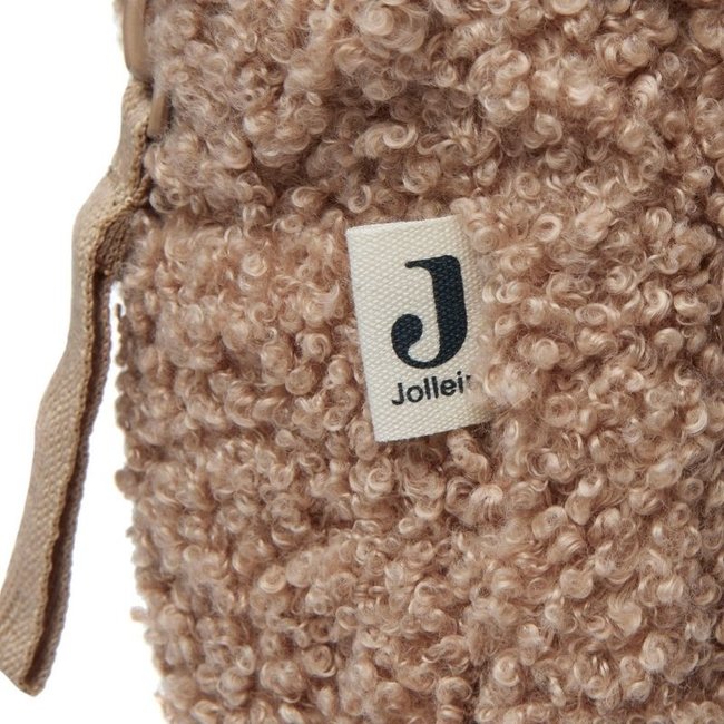 Jollein Toilettas Boucle Biscuit Lichtbruin
