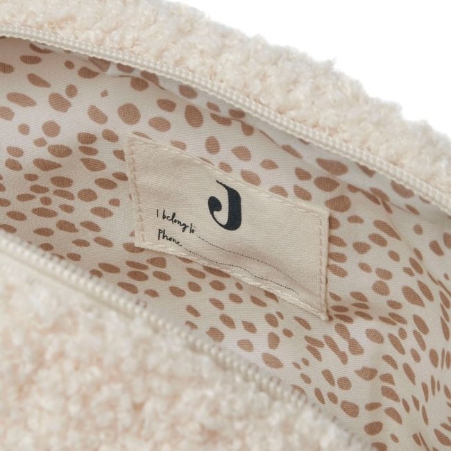 Jollein Kosmetiktasche Boucle Beige