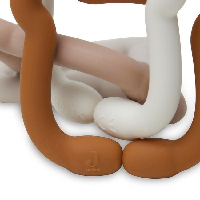 Jollein Silicone Rings Teddy Bear