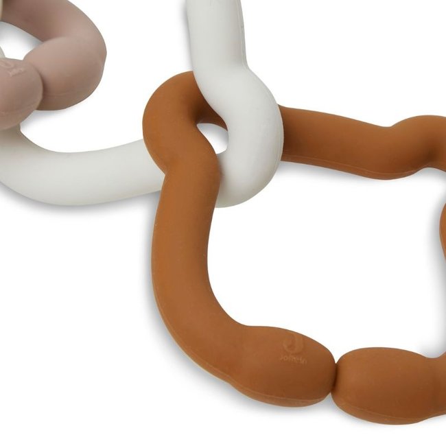 Jollein Silicone Rings Teddy Bear