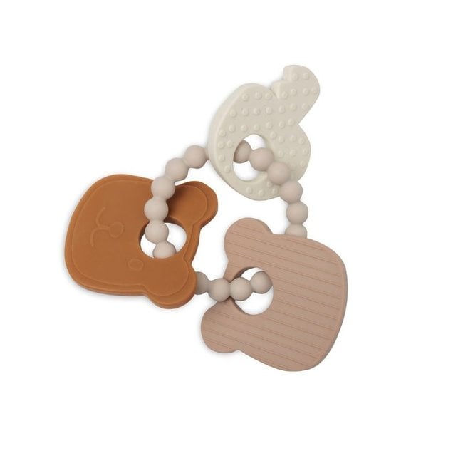 Jollein Teether Teddy Bear Silicone