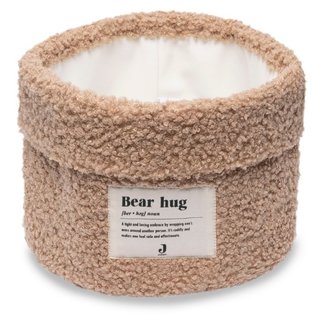 Jollein Commode Mandje Boucle Biscuit Jollein Commode Mandje Boucle Biscuit