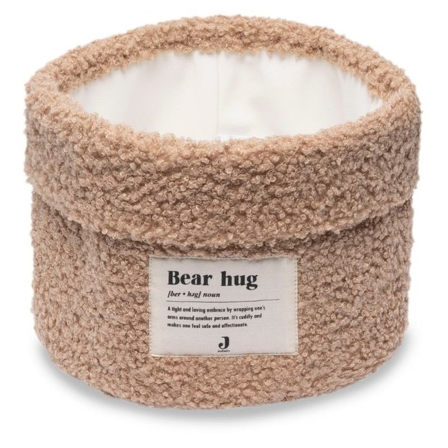 Jollein Aufbewahrungskorb Boucle Biscuit