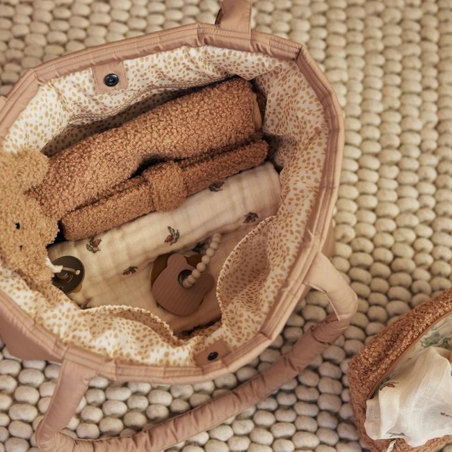 Jollein Wickeltasche Puffed Bag Biscuit