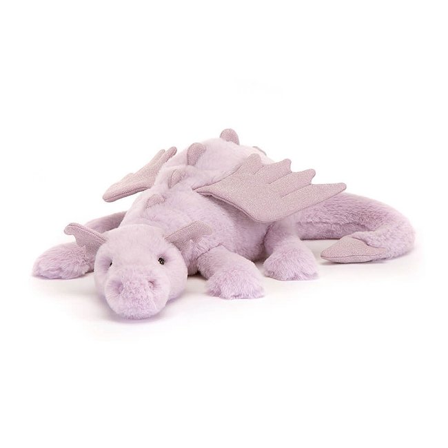 Jellycat Kuscheltier Drache Flieder Large 50 cm