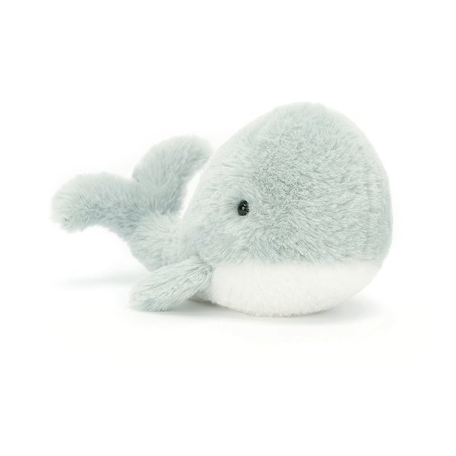 Jellycat Whale Wavelly Grey
