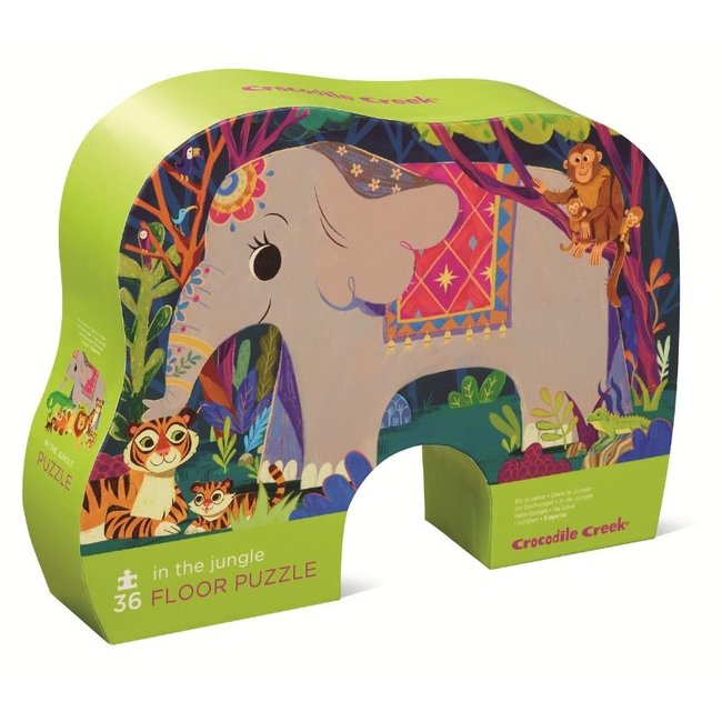 Crocodile Creek Puzzels Vloerpuzzel In The Jungle 36 st. 3 jaar+