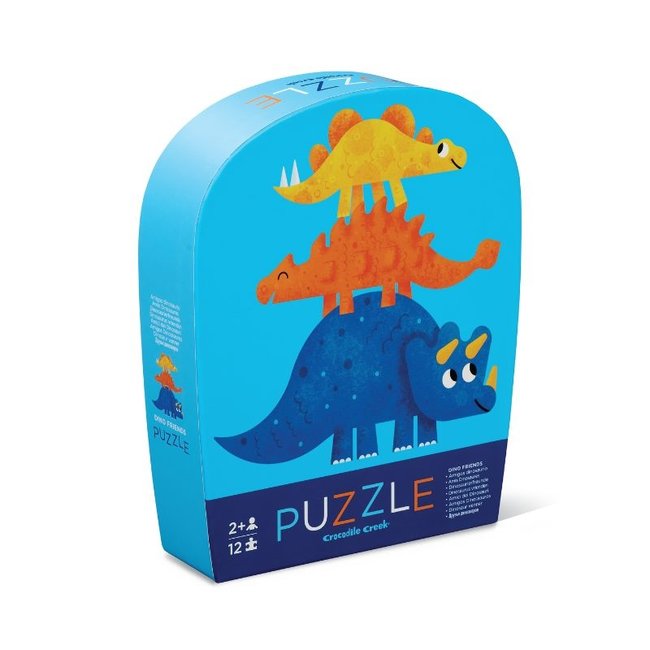 Crocodile Creek Puzzels Puzzle Dino Friends 12 pieces