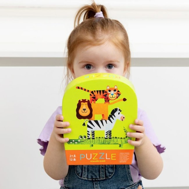 Crocodile Creek Puzzels Puzzel Jungle Friends 12 stukjes 2 jaar+