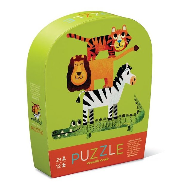 Crocodile Creek Puzzels Puzzel Jungle Friends 12 stukjes 2 jaar+