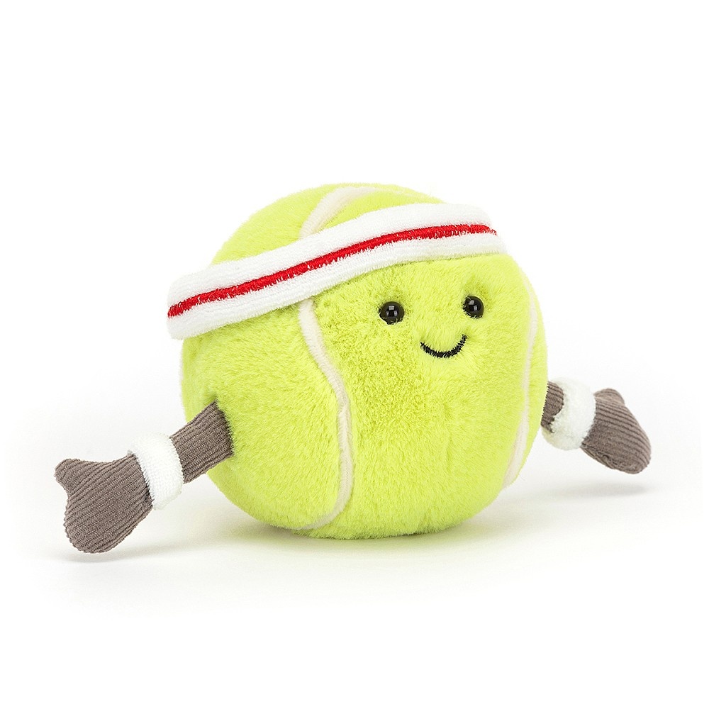 Wild One Tennis Tumble Dog Toy - Red