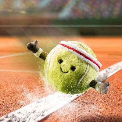 Jellycat tennisbal amuseable sports