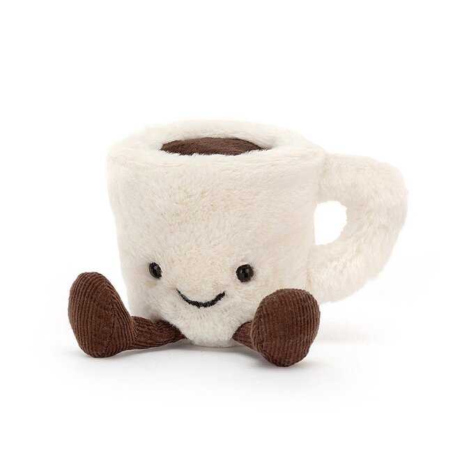 Jellycat Espresso Cup Amuseable Knuffel 10 cm
