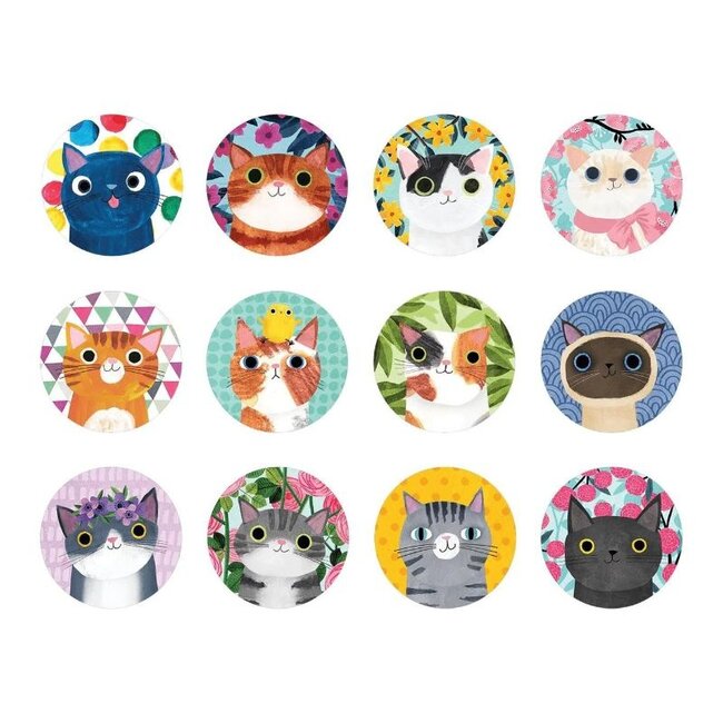 Mudpuppy Mini Memory Game Cats