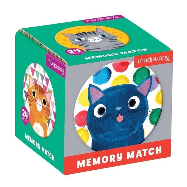 Mudpuppy Mini Memory Spel Poesjes