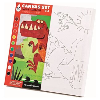 Crocodile Creek Puzzels Canvas Schilderen Dinosaurus