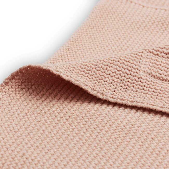 Jollein Babydecke Pale Pink Basic Knit 75 x 100 cm