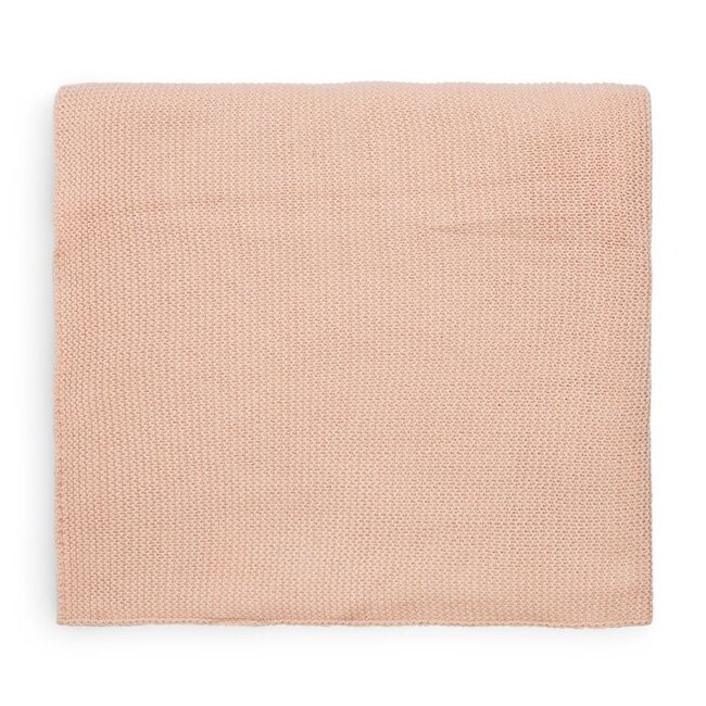 Jollein Wiegdeken Pale Pink Basic Knit 75 x 100 cm