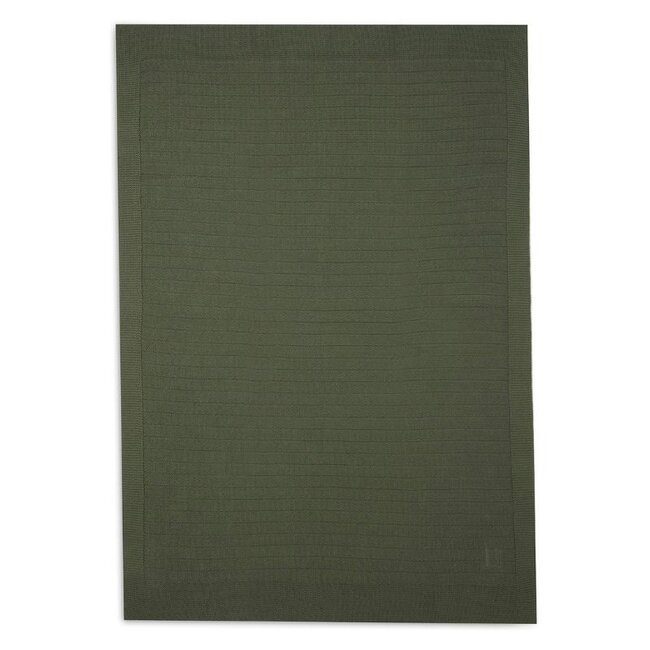 Jollein Babydecke Leaf Green 100 x 150 cm