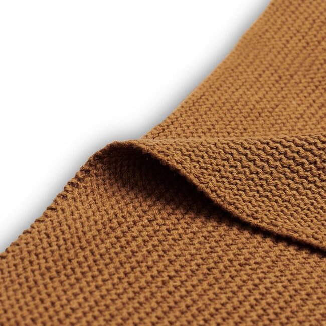 Jollein Wiegdeken Caramel Basic Knit 75 x 100 cm