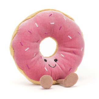 Jellycat Amuseable Doughnut Soft Toy 18 cm Jellycat Amuseable Doughnut Soft Toy 18 cm