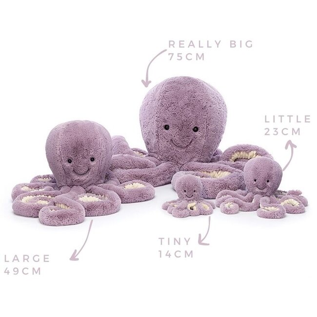 Jellycat Octopus Maya Knuffel Tiny 14 cm