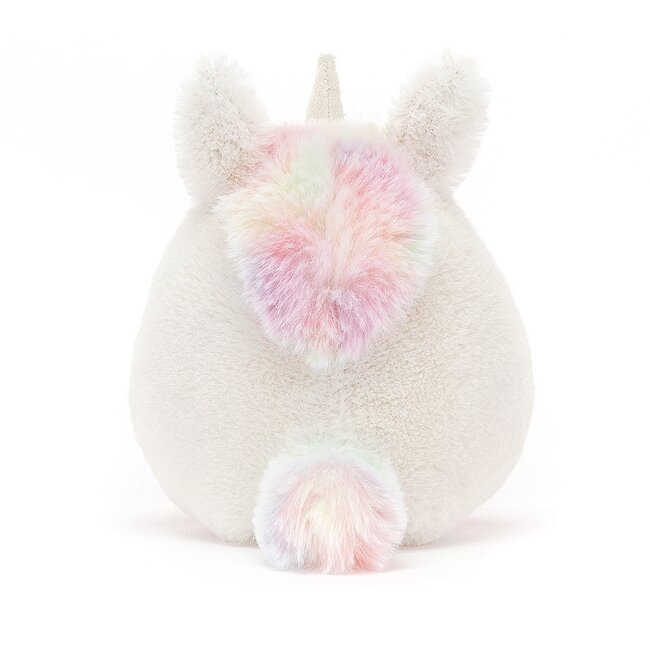 Jellycat Unicorn Amuseabean Knuffel 10 cm