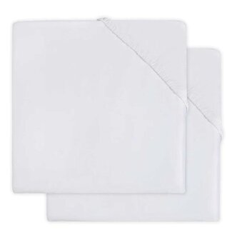 Jollein Hoeslaken Molton Wieg  2 stuks