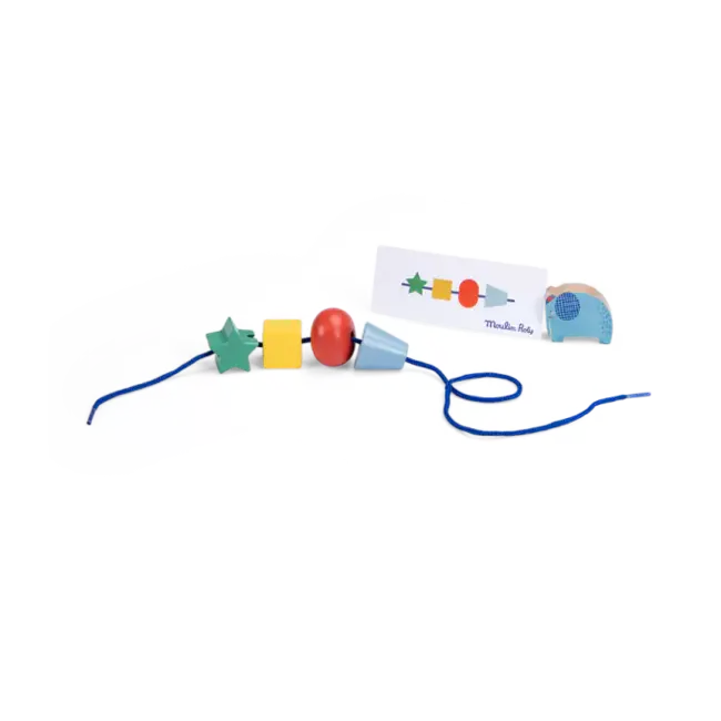 Moulin Roty Speelgoed Wooden Beads Les Toupitis