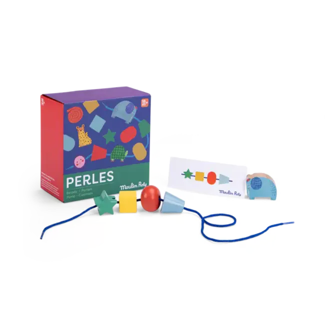 Moulin Roty Holzperlen Les Toupitis