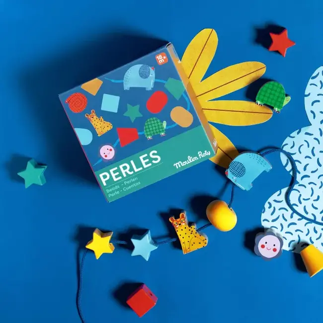 Moulin Roty Holzperlen Les Toupitis