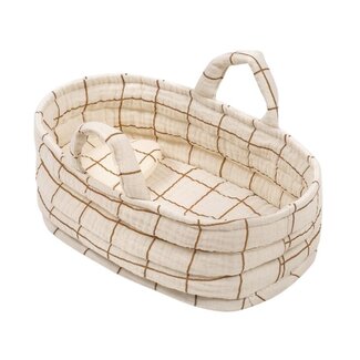 Minikane Doll Carry Cot Beige 17 cm