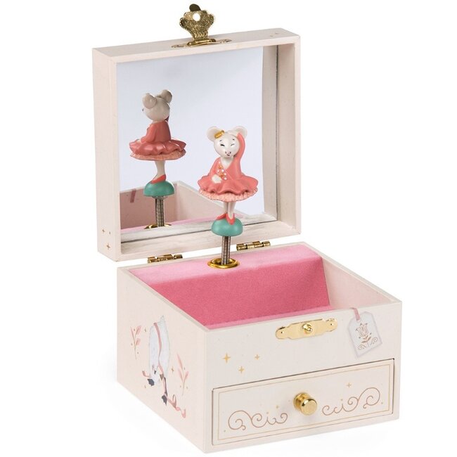 Moulin Roty Speelgoed Musical Jewellery Box La Petit Ecole De Danse