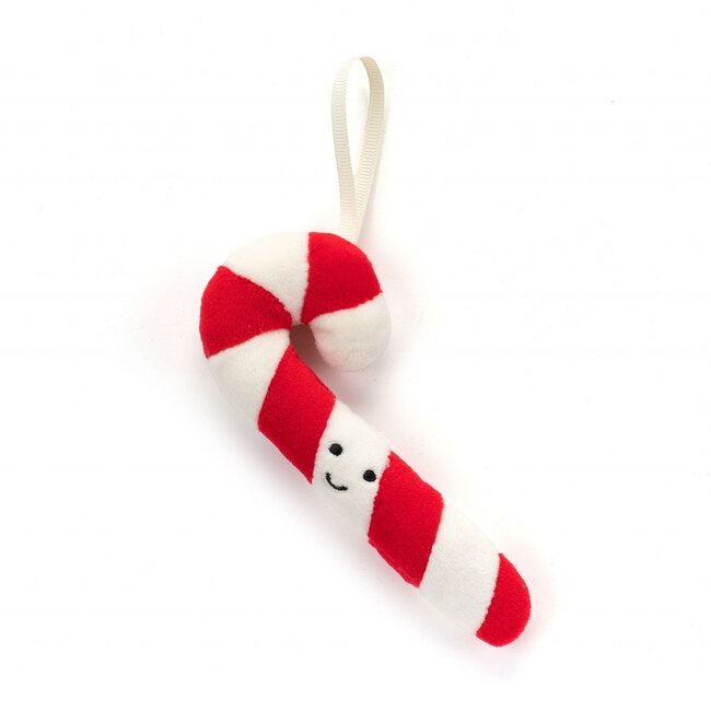 Jellycat Zuurstok Festive Folly Knuffel 13 cm