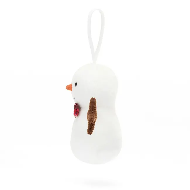 Jellycat Sneeuwpop Festive Folly 9 cm