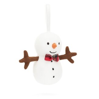 Jellycat Schneemann Festive Folly 9 cm