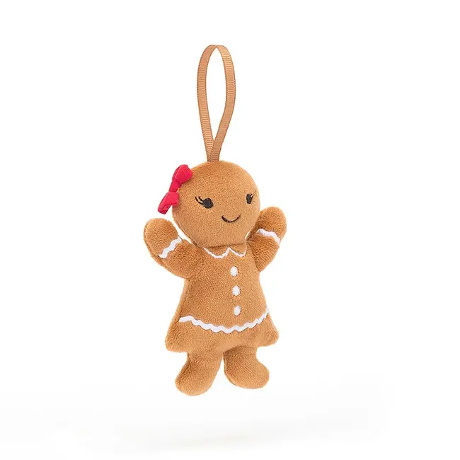 Jellycat Ginger Bread Ruby Festive Folly 10 cm