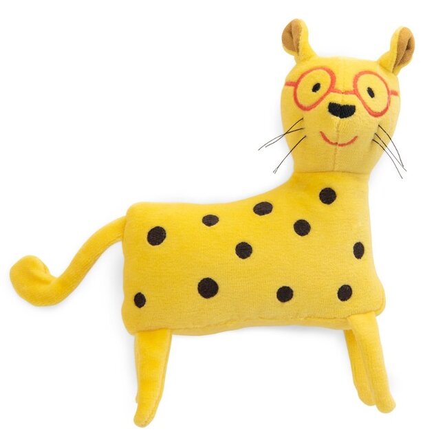 Moulin Roty Speelgoed Leopard Rattle Soft toy