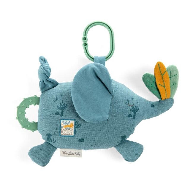 Moulin Roty Speelgoed Activity toy Elephant Sous Mon Baobob