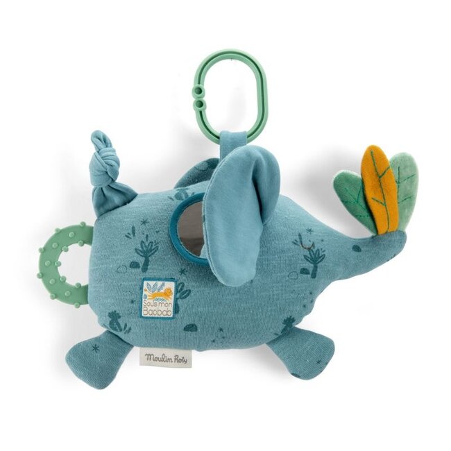 Moulin Roty Speelgoed Activity toy Elephant Sous Mon Baobob