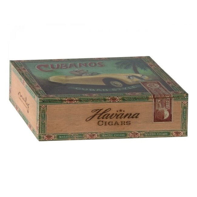 Maileg Grandpa & Grandma Mouse In Cigar Box