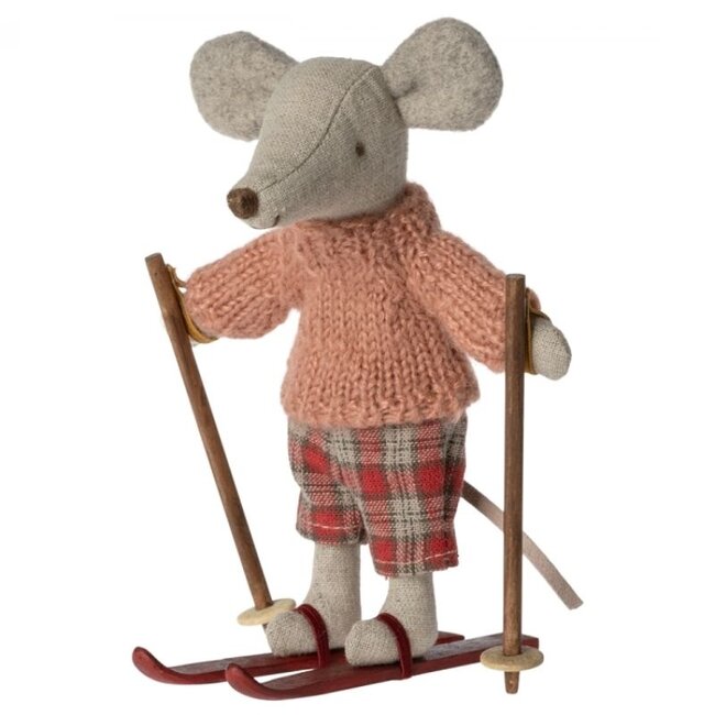 Maileg Winter Mouse Big Sister Ski Set